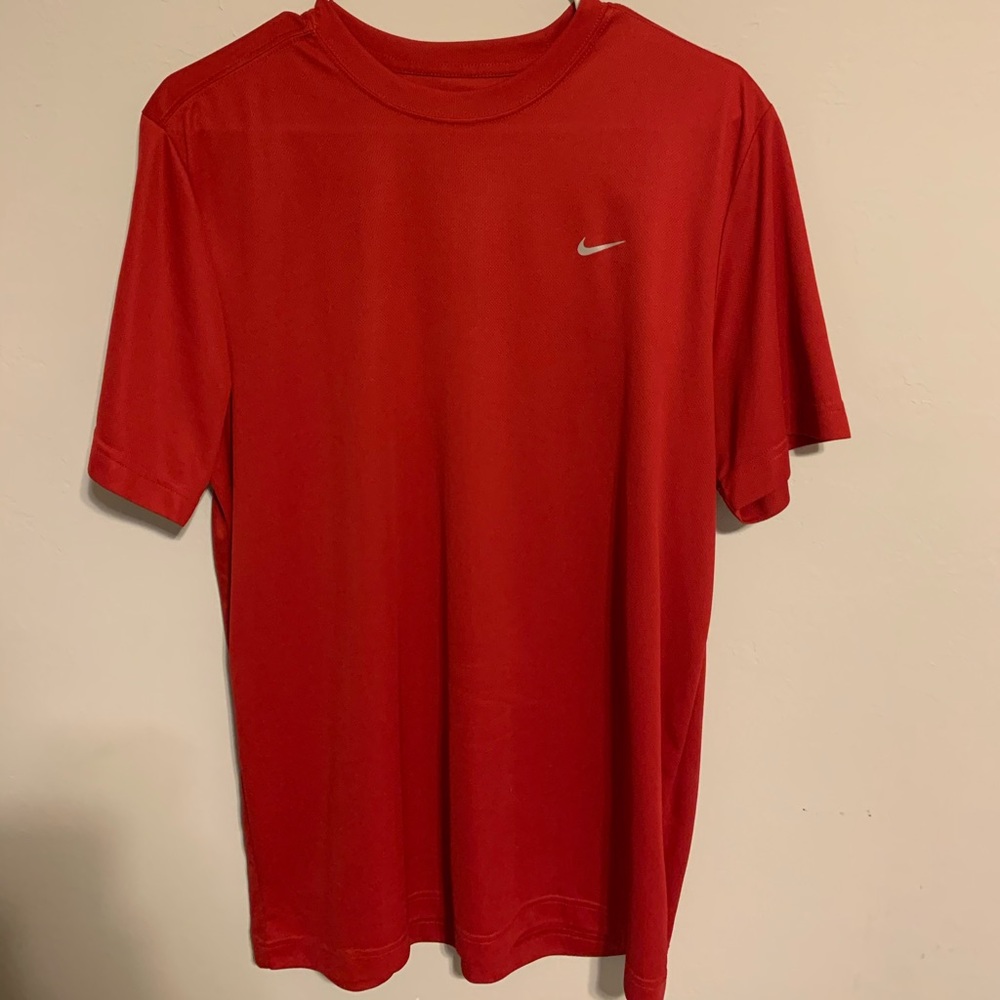 Men’s Nike Dri Fit Shirt red